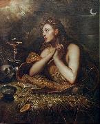 Domenico Tintoretto The Penitent Magdalene painting